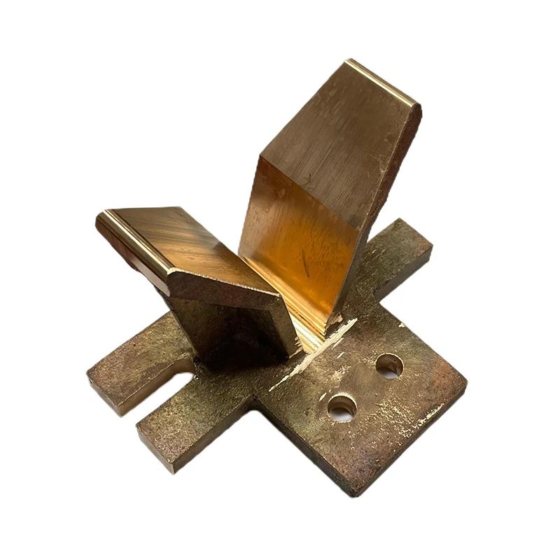 Conductive Copper V-Base Sand Casting Copper Parts